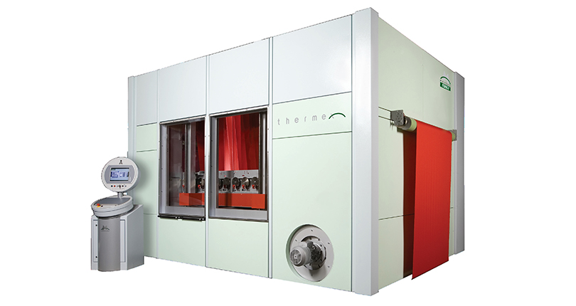 焙烘机<br>Thermex 6500（用于连续染色/焙烘工艺）